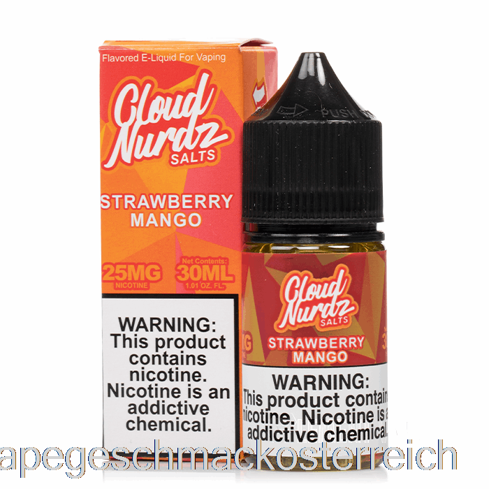 Erdbeer-Mango – Cloud-Nurdz-Salze – 30 Ml, 25 Mg Vape-Geschmack